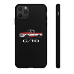 1970 C10 Red White Classic Pickup Tough Phone Case Cover