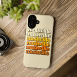 Nashville Retro Stack phone case | Tough Cover