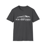 1986 RX-7 FC Classic JDM Rotary Sports Car Name Badge Classic Car T-Shirt Fan Gift