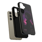 Melancholy Data Poster Phone Case, Glitch Anime Sky Tough Cover