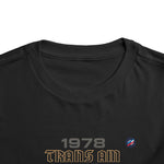 1978 Trans Am Toddler T-Shirt – Classic Muscle Car Kids Tee