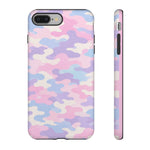 Pink Camo Pastel Art Tough Phone Case