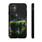 Camaro ZL1 Neon Green Muscle Car phone case | Tough Cover