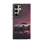 Soft White C3 Corvette Mauve Sky Phone Case