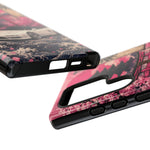 Pearl White NSX Phone Case, Cherry Blossom Torii Art Tough Cover
