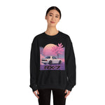 Mazda RX-7 Vaporwave Sweatshirt – Retro Japanese Car Aesthetic