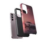 White FD RX-7 Blush Pink Sky Tough Case