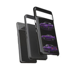 Purple R33 Skyline GTR JDM Sports Car Phone Case Tough Multi View
