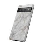 White Marble Pattern Phone Case | Tough Cover