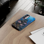Snapper Reef Phone Case, Sunlit School Ocean Fishing Tough Cover