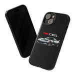 Silver C6 Z06 Phone Case for Chevy Fans, Tough Cover
