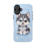 Siberian Husky Kawaii Ice Chibi Pet Dog Art Tough Phone Case