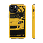 S2000 Spa Yellow Retro 90s JDM Car Tough Phone Case