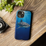 Tiger Shark Phone Case, Dappled Blue Water Tough Cover