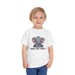 Small But Mighty Cute Toddler Boys Girls T-Shirt Baby Shower Gift