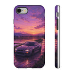 Sunset Skyline R34 Car Phone Case | Tough Phone Case