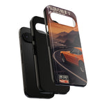 Datsun 240Z Classic JDM Sports Car Sunset Art Tough Phone Case