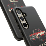 1986 Chevy K10 Red White Classic Pickup Tough Phone Case Cover