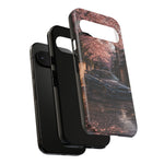 Cherry Blossom Street Scene R34 Skyline GTR Tough Case | Car Photo Cover