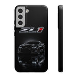 ZL1 Camaro phone case | tough phone case, black muscle car design