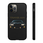 Dark 1998 Trans Am Front View Muscle Car Tough Phone Case Gift