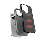 Red 370Z Sports Coupe Tough Phone Case for JDM Enthusiasts