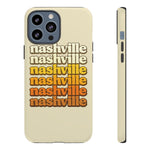 Nashville Retro Stack phone case | Tough Cover