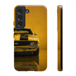 Classic Camaro SS Phone Case, Yellow 69 Muscle Car Cover, Gift for Guys