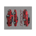 IROC-Z 1988 Red Camaro blanket | Velveteen Microfiber Throw
