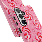Candy Swirl Lollipop Art Tough Phone Case