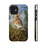 Redfish Strike Phone Case, Grass Flats Fishing Cover for Anglers