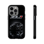 ZL1 Camaro phone case | tough phone case, black muscle car design