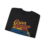 1972 Ford Gran Torino Crewneck Sweatshirt Retro Muscle Car Graphic