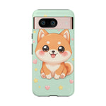 Shiba Inu Kawaii Chibi Smile Pet Dog Art Tough Phone Case