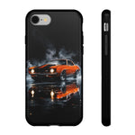 1969 Hugger Orange Camaro Z28 Phone Case, Muscle Car Tough Cover