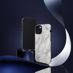 White Marble Pattern Phone Case | Tough Cover