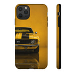 Classic Camaro SS Phone Case, Yellow 69 Muscle Car Cover, Gift for Guys