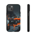 1966 GTO Orange Rainy City Tough Phone Case Cover Gift Art