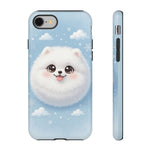 Samoyed Kawaii Snowball Chibi Art Tough Phone Case