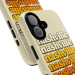 Nashville Retro Stack phone case | Tough Cover