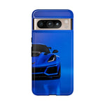 Elkhart Lake Blue C7 ZR1 Tough Phone Case