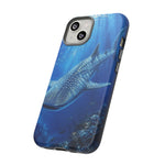 Whale Shark Phone Case, Sunlit Spotted Pattern Cover