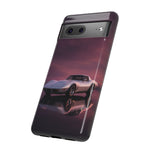 Soft White C3 Corvette Mauve Sky Phone Case