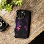 Melancholy Data Poster Phone Case, Glitch Anime Sky Tough Cover