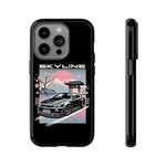 R34 Skyline GT-R Sakura Mountain JDM Tough Phone Case Gift
