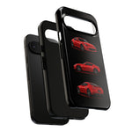 Red 370Z Sports Coupe Tough Phone Case for JDM Enthusiasts