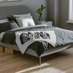 ZR1X Stars & Steel C8 Blanket | Velveteen Microfiber Car Throw