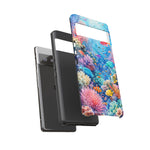 Underwater Coral Reef Phone Case | Colorful Tropical Fish Ocean Scene