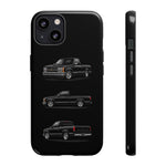 Black Silverado Classic Pickup Tough Phone Case for Chevy Truck Fans