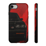 GNX Black Ember Red Tough Phone Case